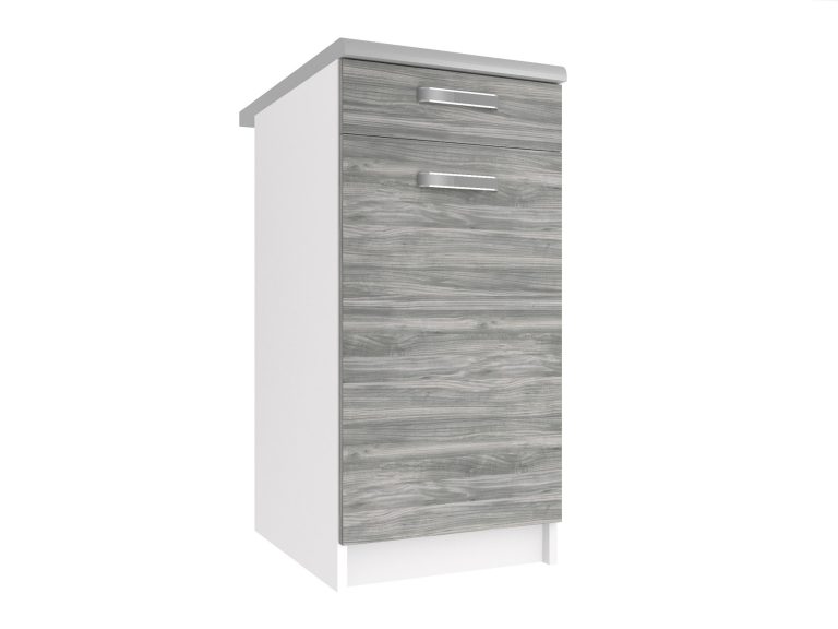 Szafka kuchenna stojąca z szufladami TOR SDSZ1-40/1/WT/GW/0/F