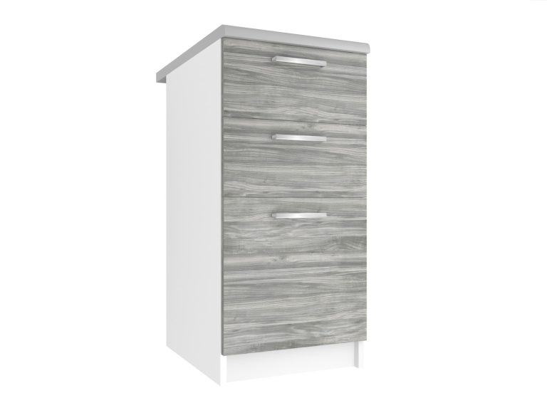 Szafka kuchenna stojąca z szufladami TOR SDSZ40/0/WT/GW/0/E