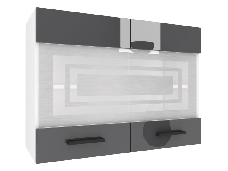 Szafka kuchenna wisząca INF SGW80/3/WT/S/0/B1