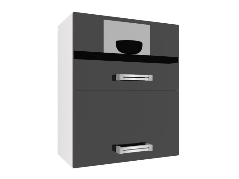 Szafka kuchenna wisząca pawlaczowa INF SGP2-60/1/WT/B/0/D