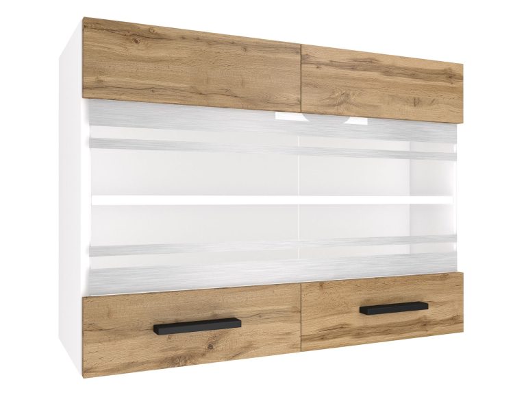 Szafka kuchenna wisząca TOR SGW80/3/WT/DW/0/B1