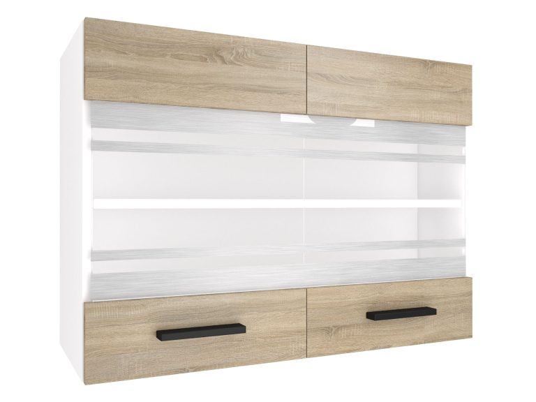 Szafka kuchenna wisząca TOR SGW80/2/WT/DS/0/B1