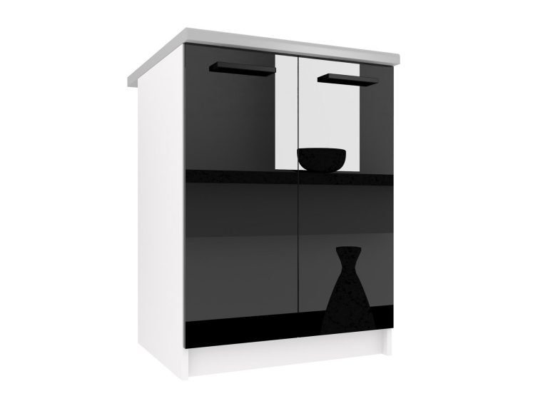 Szafka kuchenna stojąca bez blatu INF SD2-60/0/WT/B/0/B1