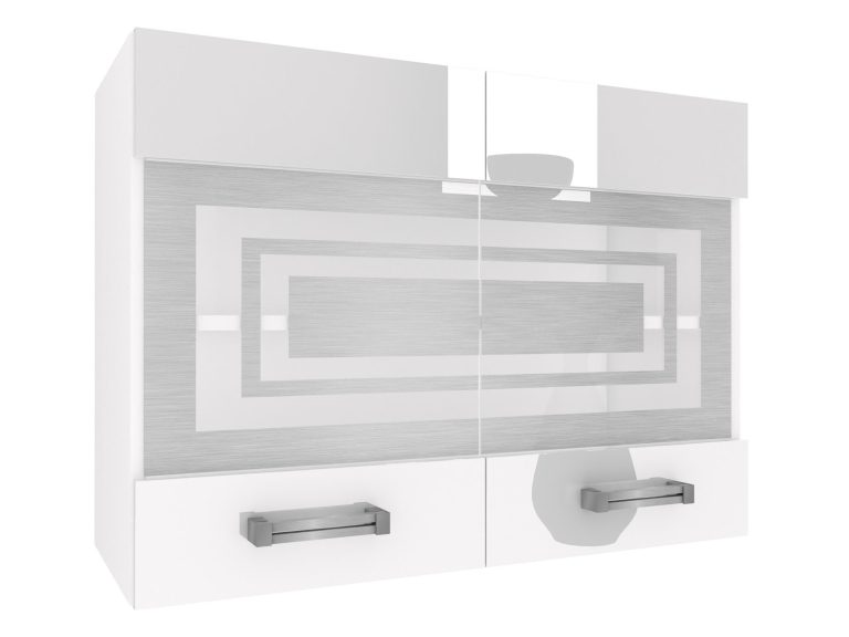 Szafka kuchenna wisząca INF SGW80/2/WT/W/0/D