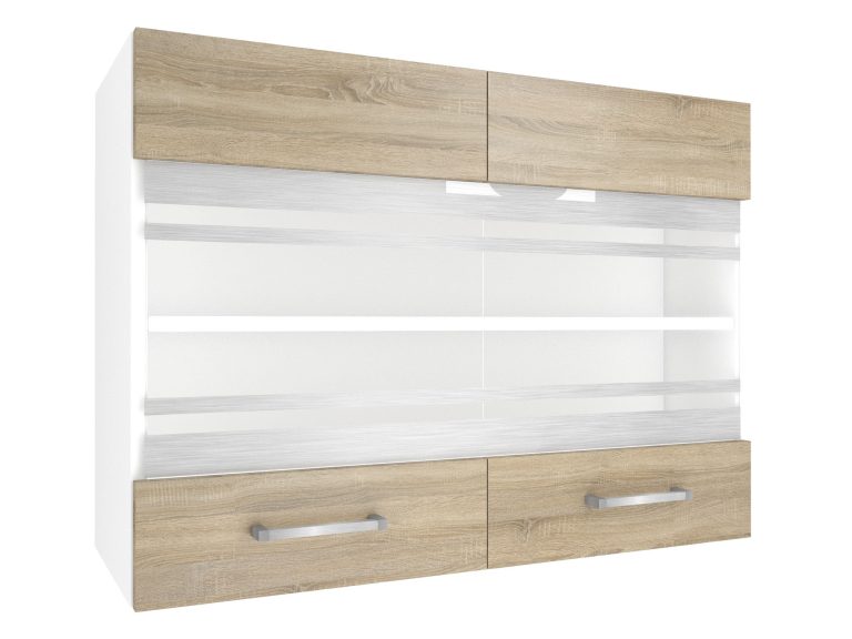 Szafka kuchenna wisząca TOR SGW80/2/WT/DS/0/P