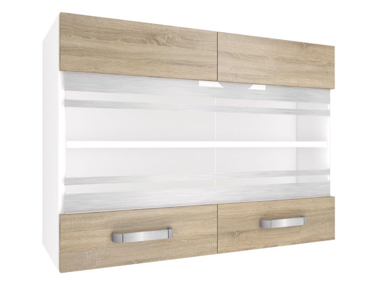 Szafka kuchenna wisząca TOR SGW80/2/WT/DS/0/U