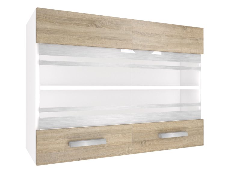 Szafka kuchenna wisząca TOR SGW80/2/WT/DS/0/T