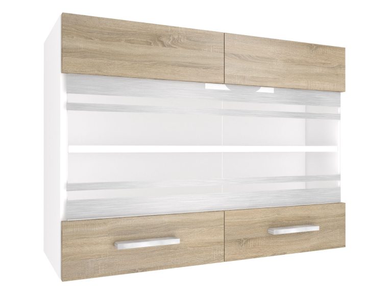 Szafka kuchenna wisząca TOR SGW80/3/WT/DS/0/E