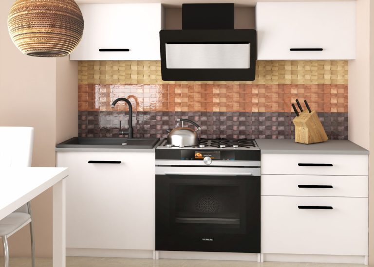 Meble kuchenne 120 cm białe mat z blatem Producent TOR VULCANO2/3/WT/WT/0/B1