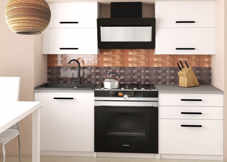 Meble kuchenne 120 cm białe mat z blatem Producent TOR ELEGANTA2/2/WT/WT/0/B1