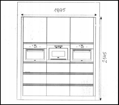 Zestaw mebli kuchennych Premium