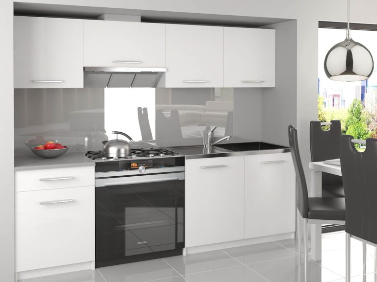 Meble kuchenne 180 cm białe mat z blatem Producent TOR SUPERUNIQA3/3/WT/WT/0/E