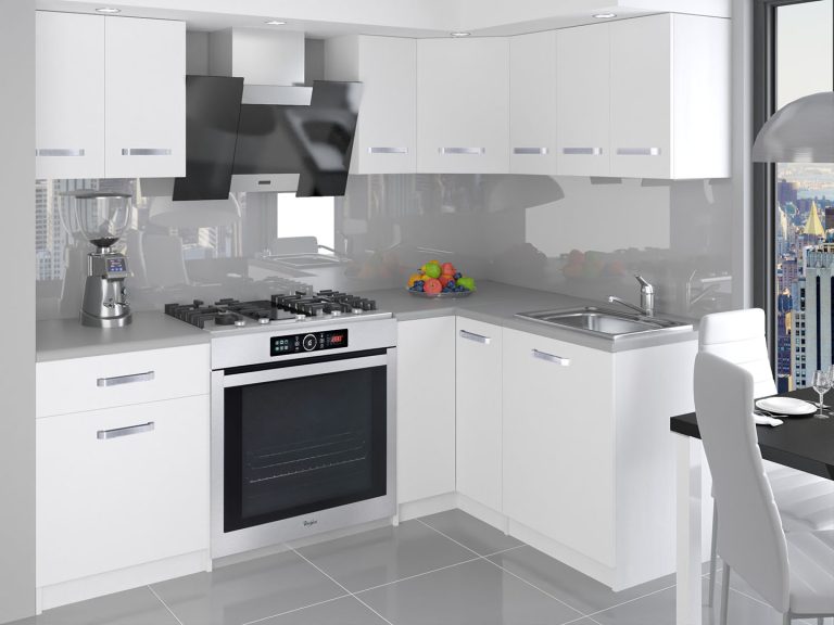 Meble kuchenne 300 cm białe mat z blatem Producent TOR ARMIN3/1/WT/WT/0/U