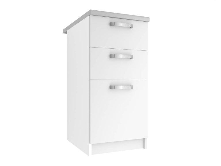 Szafka kuchenna stojąca z szufladami TOR SDSZ40/0/WT/WT/0/U