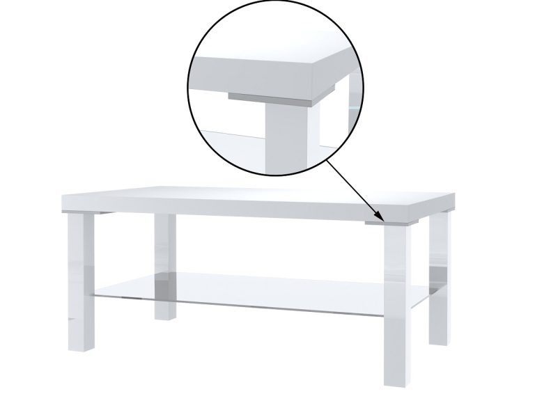 Stolik kawowy ława IMPERIUM BELINI 1 IMP SK1/0/W/DS/0/0