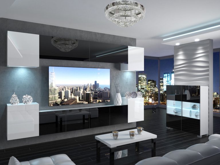 Stolik kawowy ława IMPERIUM BELINI 5 IMP SK1/1/B/W/0/0