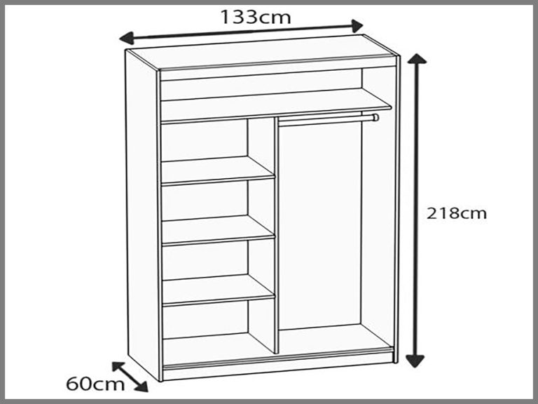 Szafa przesuwna VERONA 133 cm z lustrem biała mat Producent