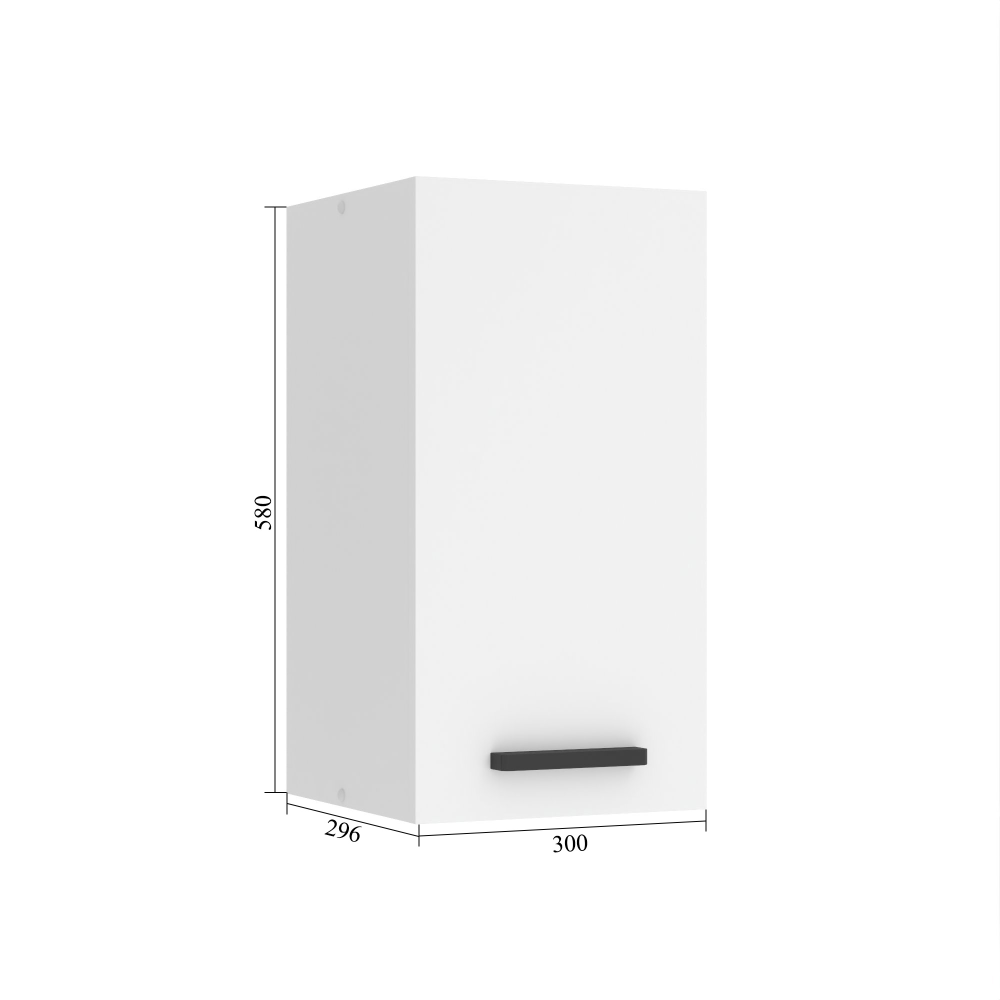 Szafka kuchenna górna 30cm TOR SG30/0/WT/DW/0/B1/PP