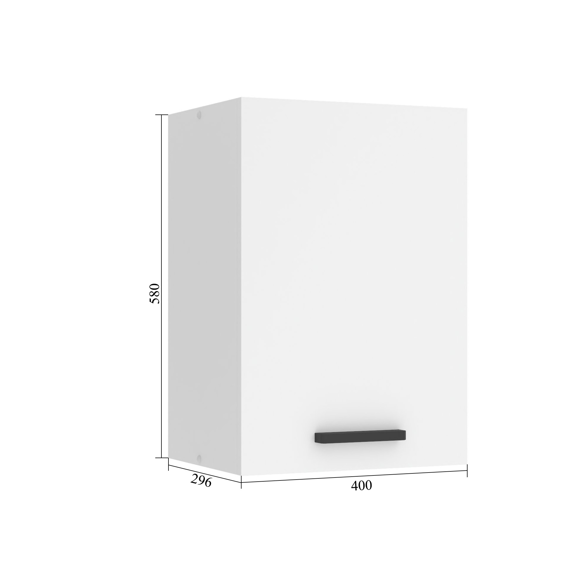 Szafka kuchenna górna 40cm TOR SG40/0/WT/DW/0/B1/PP