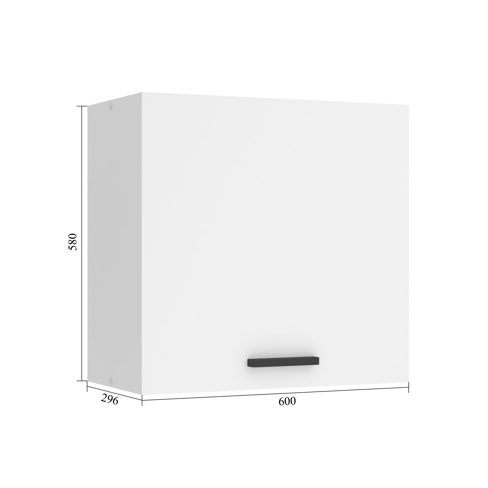 Szafka kuchenna górna 60cm TOR SG60/0/WT/DS/0/B1/PP