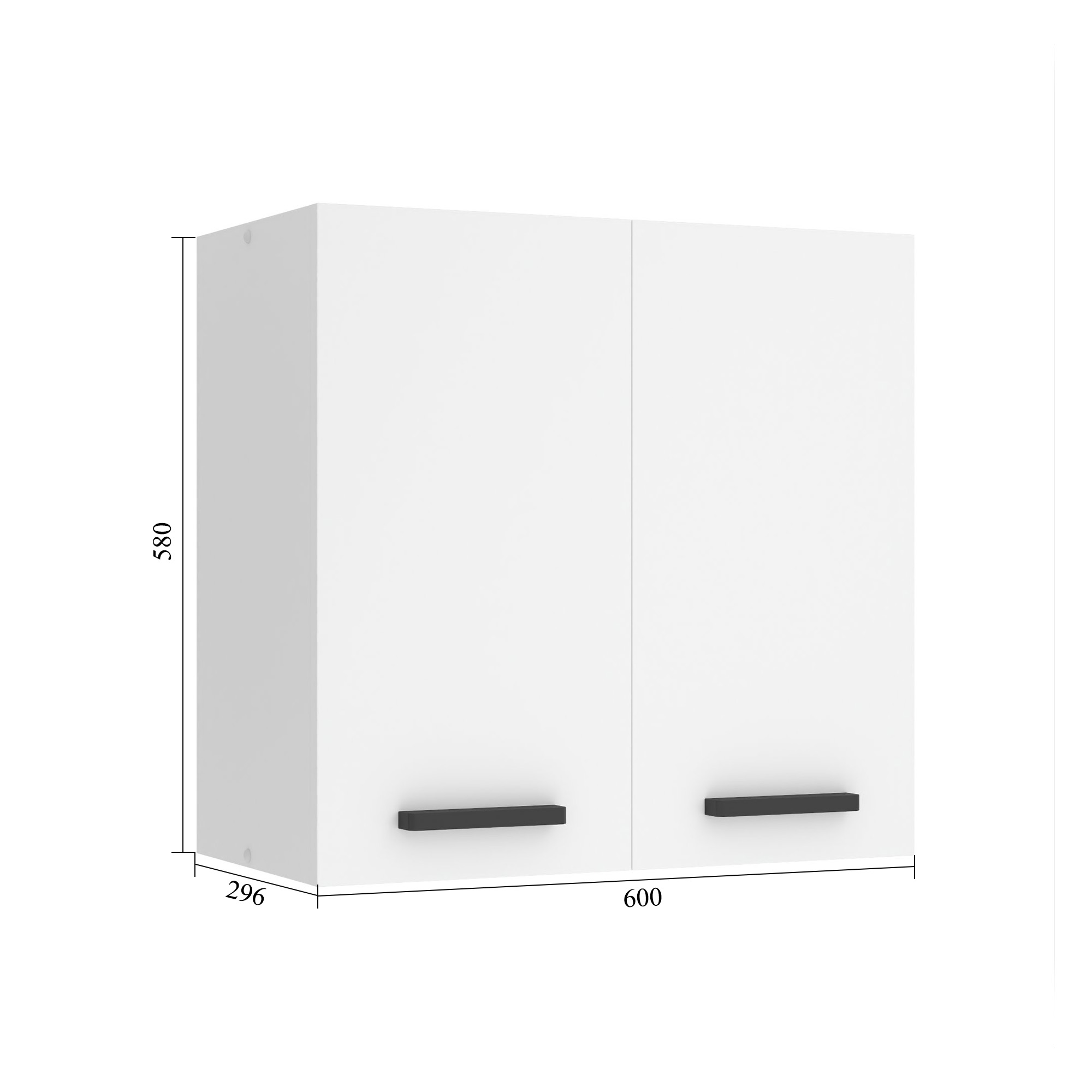 Szafka kuchenna górna 60cm TOR SG2-60/0/WT/SR/0/B1/PP