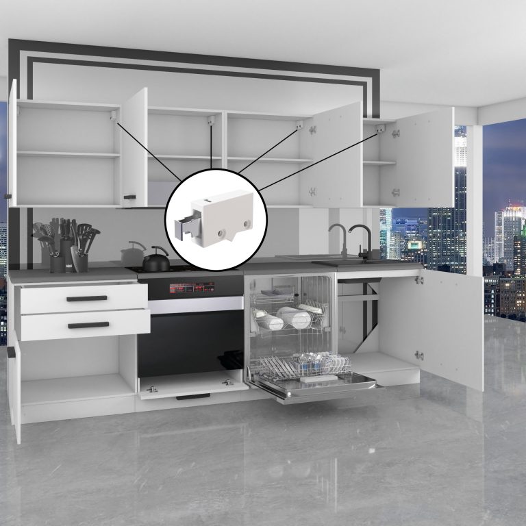 Szafka kuchenna górna 60cm okapowa TOR SGP60/0/WT/WT/0/B1/PP