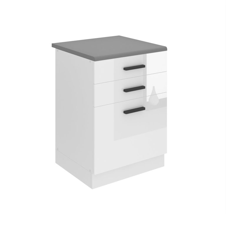 Szafka kuchenna dolna 60cm szuflady INF SDSZ60WS/0/WT/W/B/B1/PP