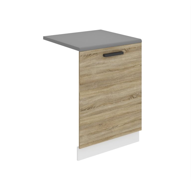 Panel zmywarkowy z blatem zamknięty 60cm TOR PZ60/0/WT/DS/B/B1/PP