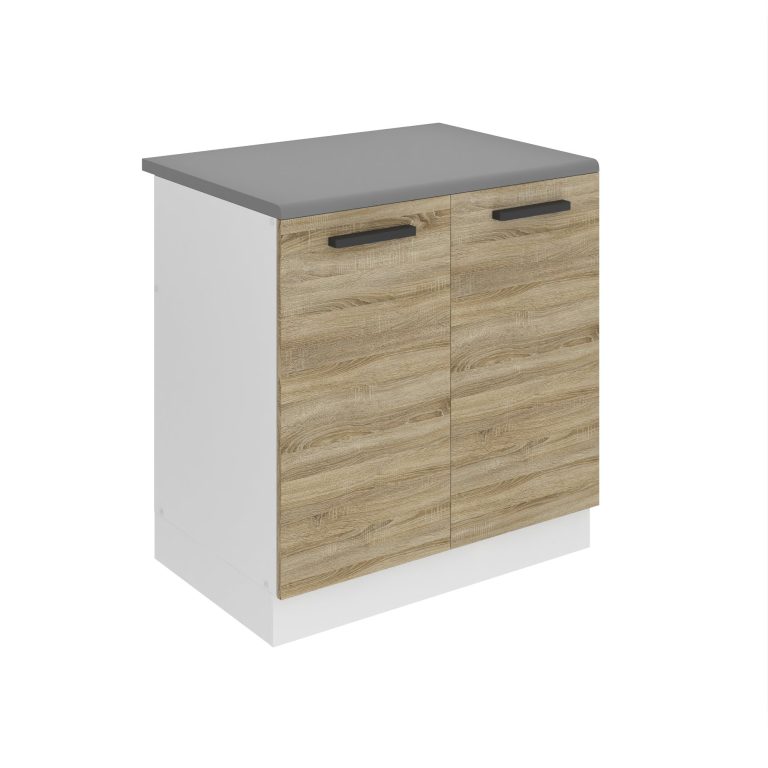 Szafka kuchenna zlewozmywakowa 80cm TOR SDZ80/0/WT/DS/B/B1/PP