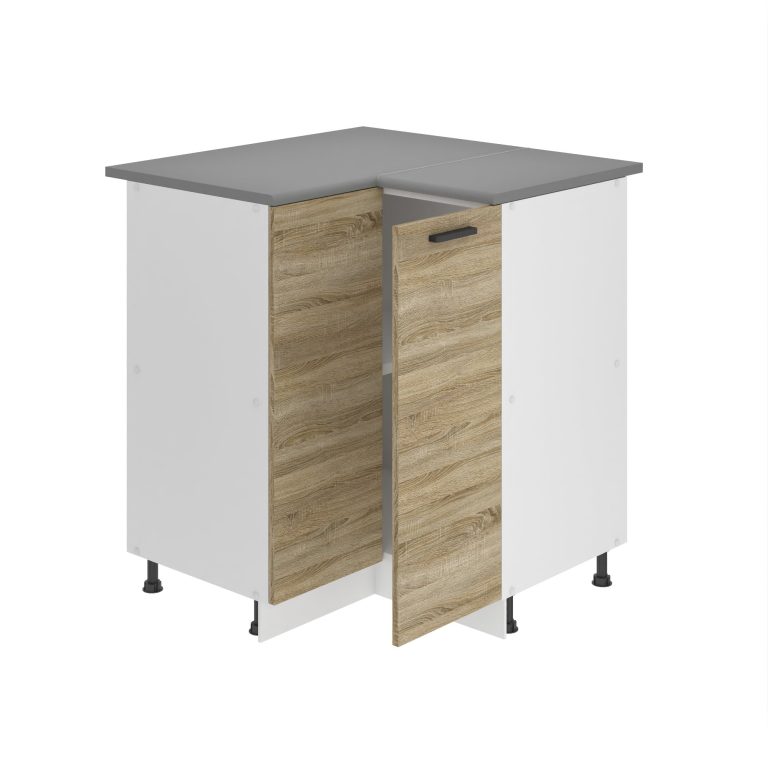 Szafka kuchenna narożna 90cm TOR SNP90/0/WT/DS/B/B1/PP