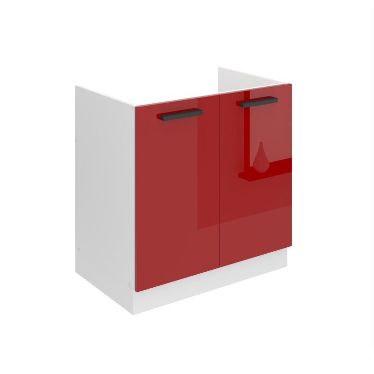 Szafka kuchenna zlewozmywakowa 80cm INF SDZ80/0/WT/R/0/B1/PP