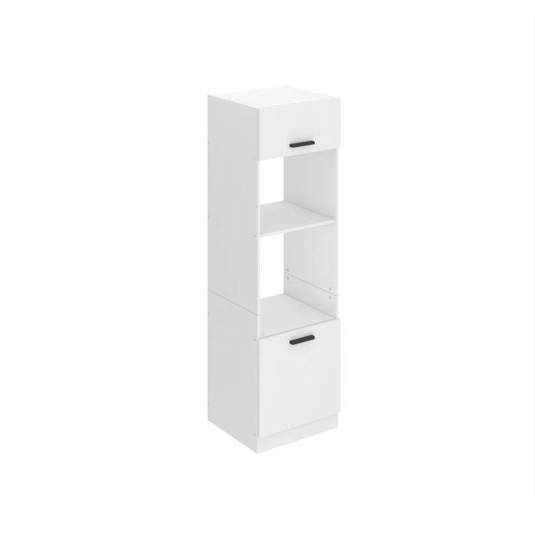 Szafka kuchenna słupek piekarnikowy 60cm TOR SSP60/0/WT/WT/0/B1/PP