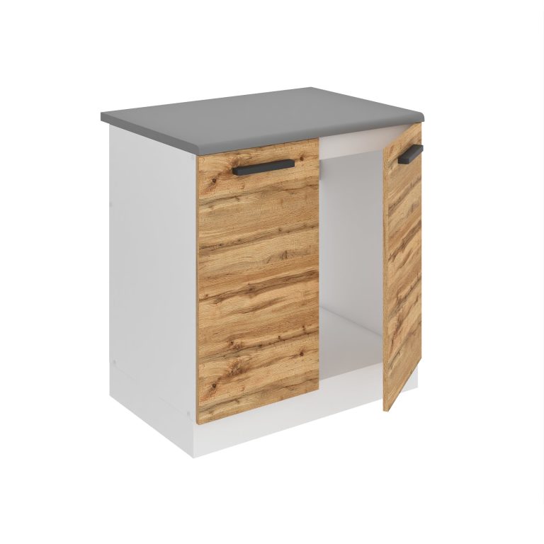 Szafka kuchenna zlewozmywakowa 80cm TOR SDZ80/0/WT/DW/0/B1/PP