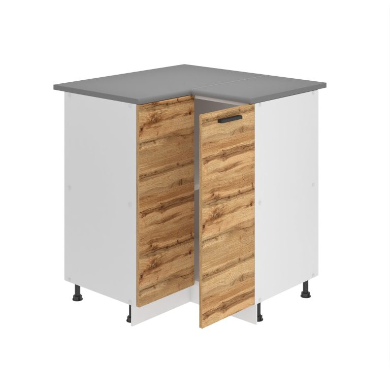Szafka kuchenna narożna 90cm TOR SNP90/0/WT/DW/0/B1/PP