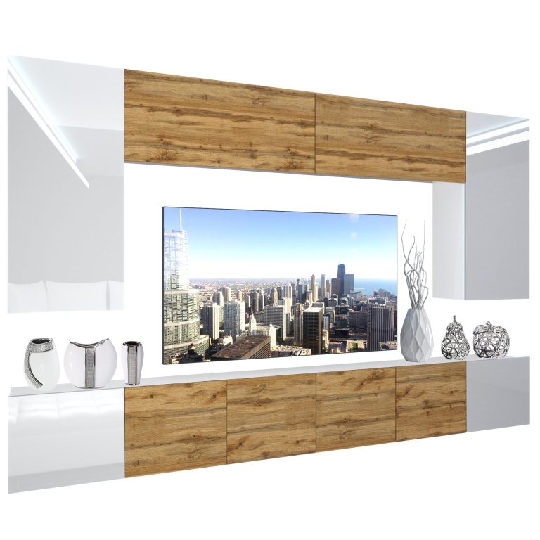 Meblościanka Nexum 25 NEX 2/0/W/WDWWDW/0/0/PP