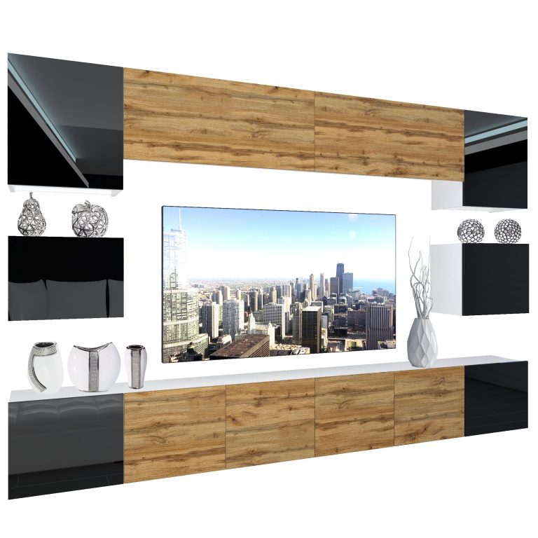 Meblościanka Nexum 52 NEX 3/0/W/BDWBBDW/0/0/PP