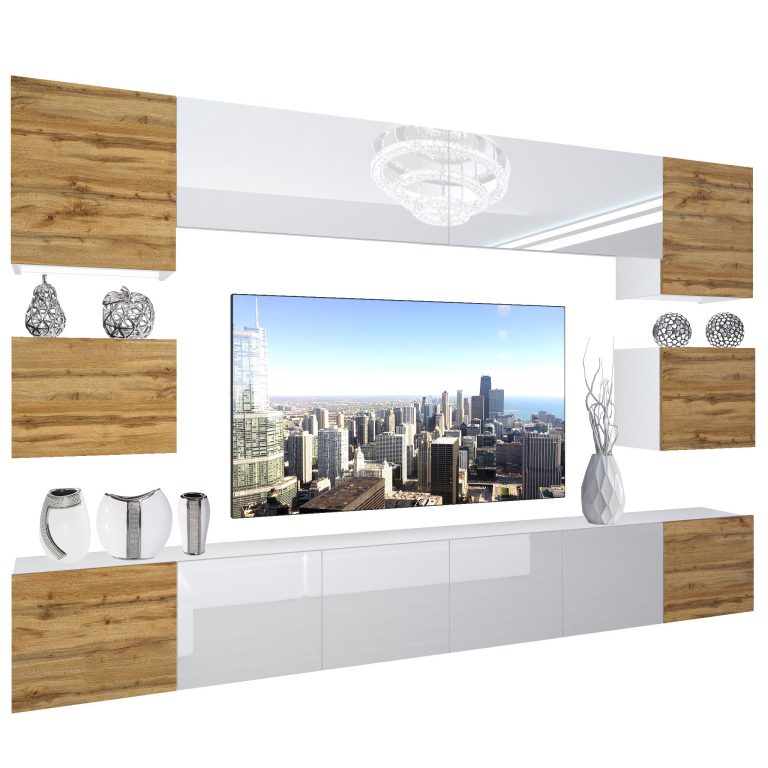 Meblościanka Nexum 46 NEX 3/0/W/DWWDWDWW/0/0/PP