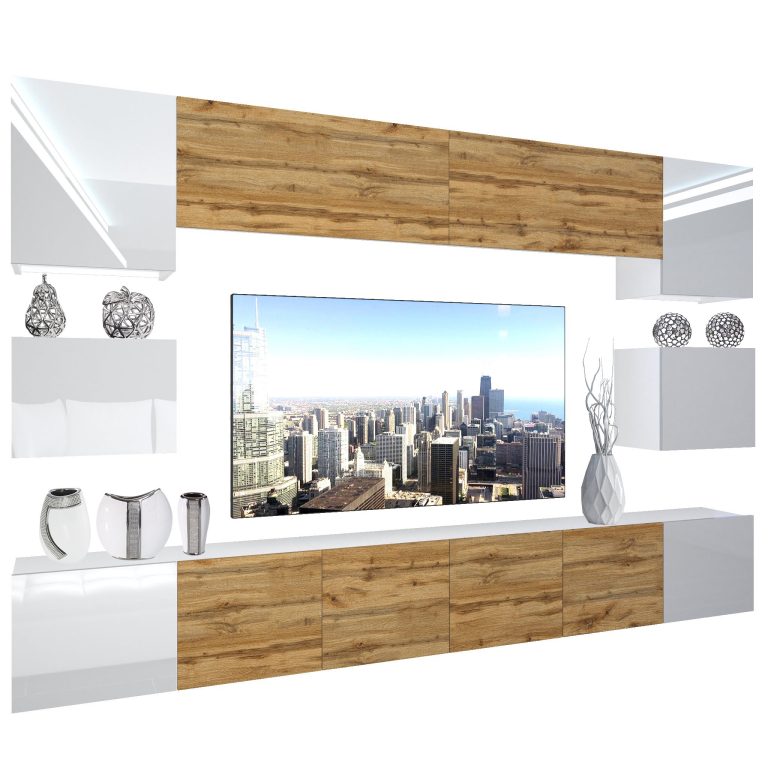 Meblościanka Nexum 44 NEX 3/0/W/WDWWWDW/0/0/PP