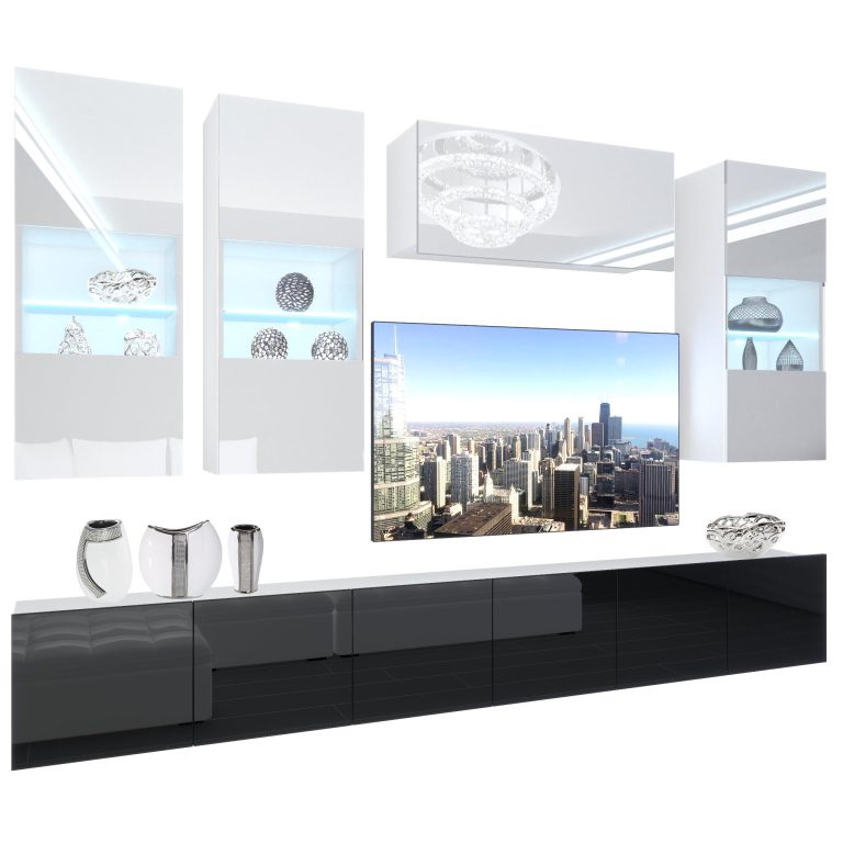 Meblościanka Nexum 74 NEX 5/0/W/WB/0/0/PP