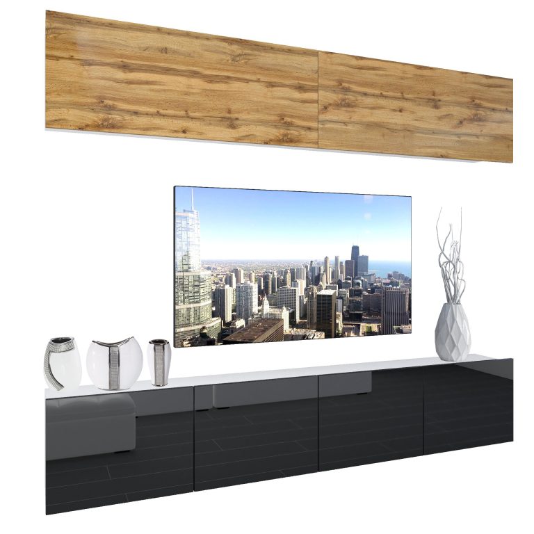 Meblościanka Nexum 98 NEX 6/0/W/DWB/0/0/PP