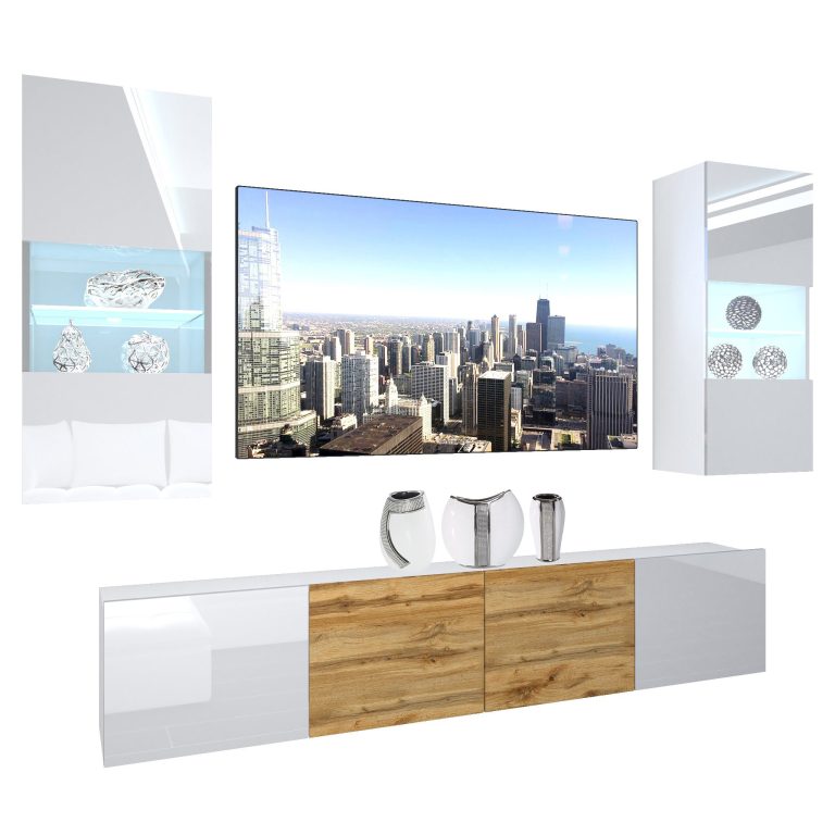 Meblościanka Nexum 105 NEX 7/0/W/WWDW/0/0/ PP