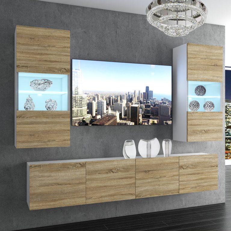 Meblościanka Nexum 112 NEX 7/0/W/DS/0/0/PP