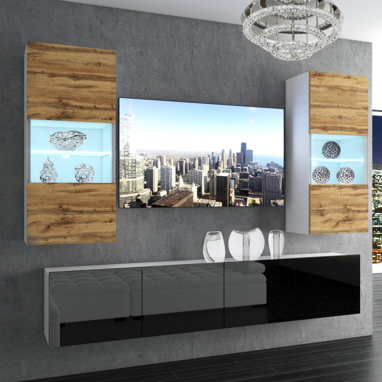 Meblościanka Nexum 108 NEX 7/0/W/DWB/0/0/PP