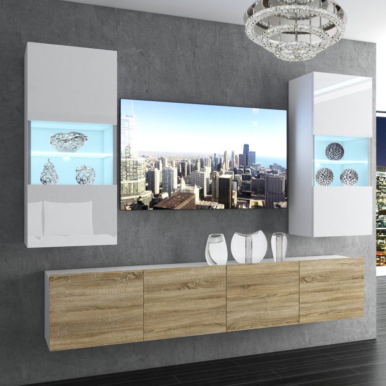 Meblościanka Nexum 102 NEX 7/0/W/WDS/0/0/PP