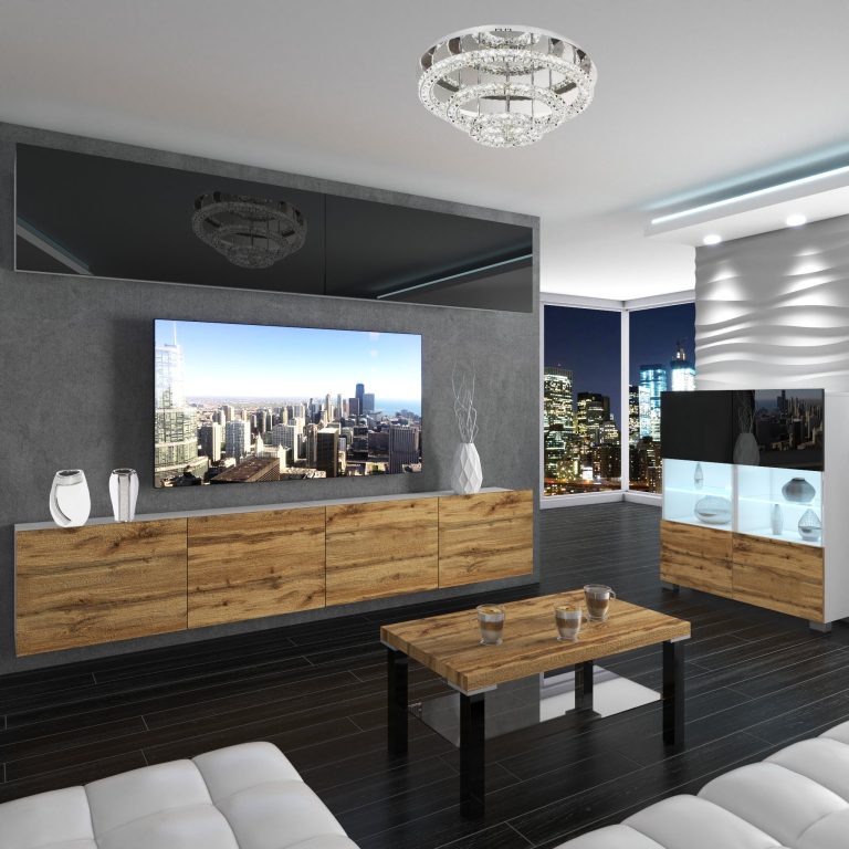 Meblościanka Nexum 94 NEX 6/0/W/BDW/0/0/PP