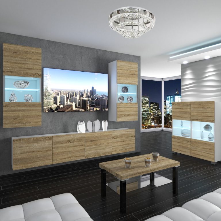 Meblościanka Nexum 112 NEX 7/0/W/DS/0/0/PP