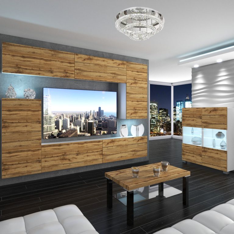 Meblościanka Nexum 132 NEX 8/0/W/DW/0/0/PP