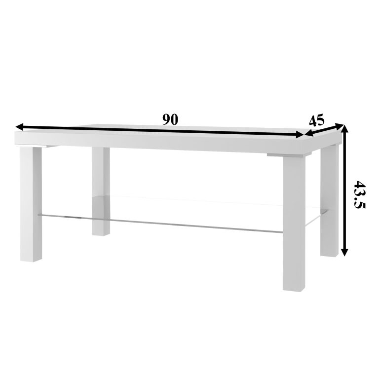 Stolik kawowy Nexum 3 NEX SK1/0/W/DS/0/0