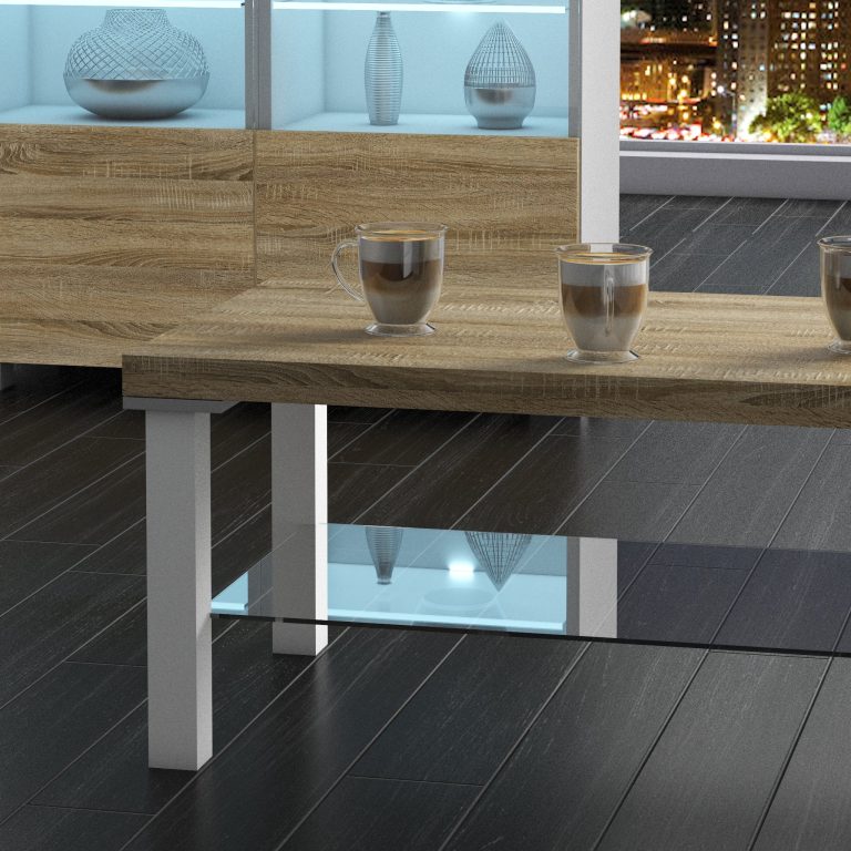 Stolik kawowy Nexum 3 NEX SK1/0/W/DS/0/0