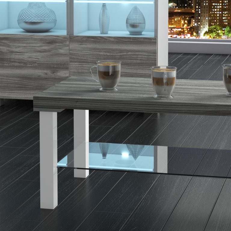 Stolik kawowy Nexum 2 NEX SK1/0/W/GW/0/0